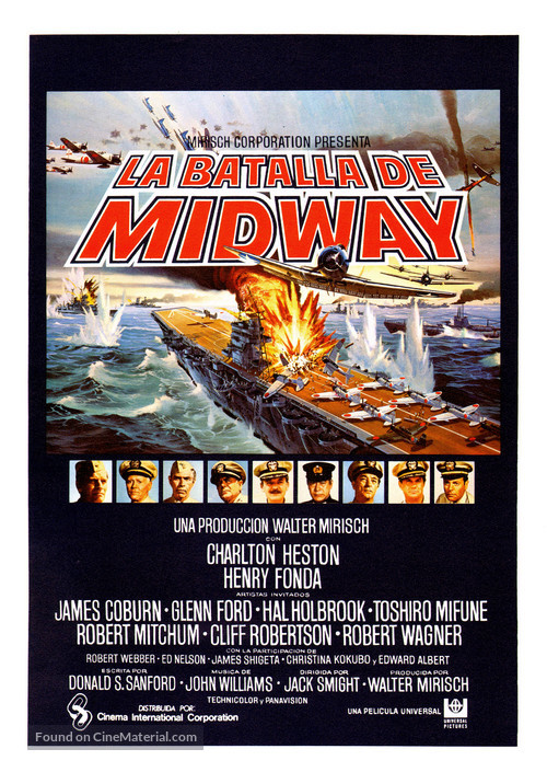 Midway - Spanish Movie Poster