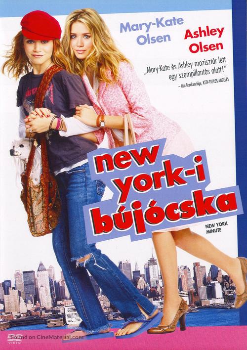 New York Minute - Hungarian DVD movie cover