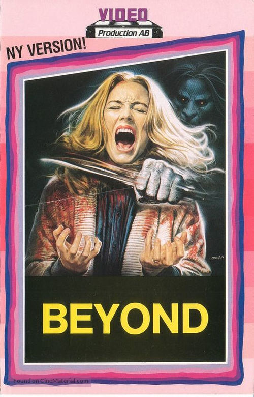 E tu vivrai nel terrore - L&#039;aldil&agrave; - Swedish VHS movie cover