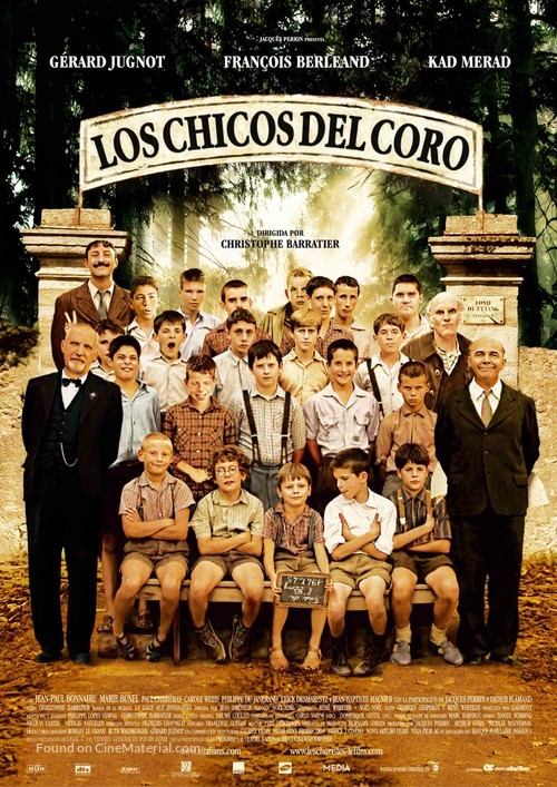 Les Choristes - Spanish Movie Poster