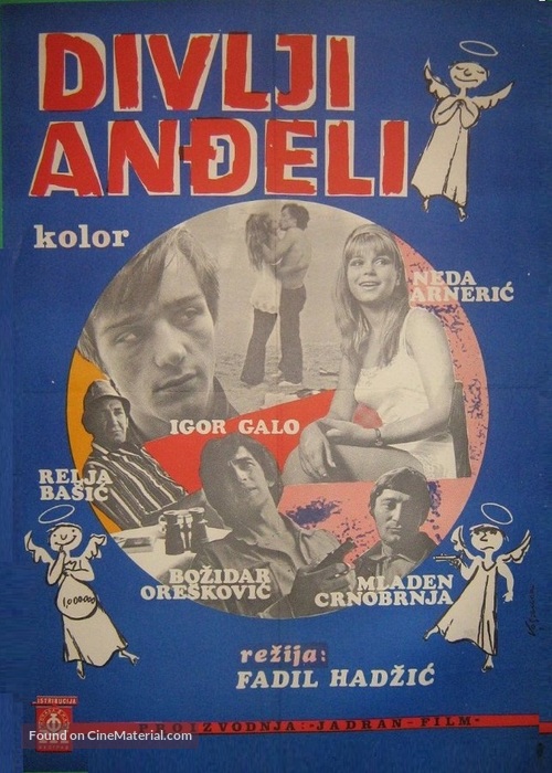 Divlji andjeli - Yugoslav Movie Poster