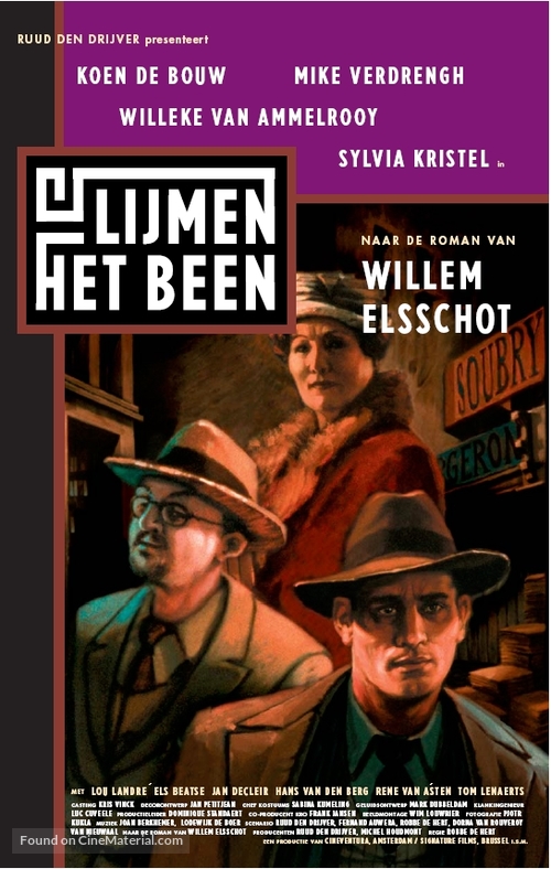 Lijmen/Het been - Dutch Movie Poster