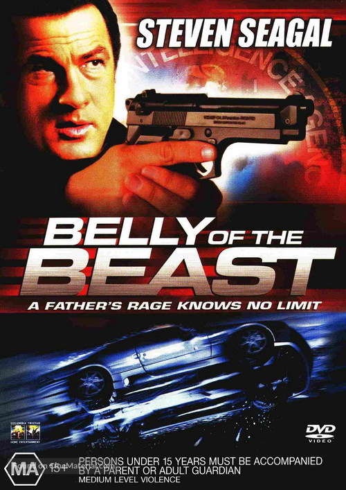 Belly Of The Beast - Australian DVD movie cover