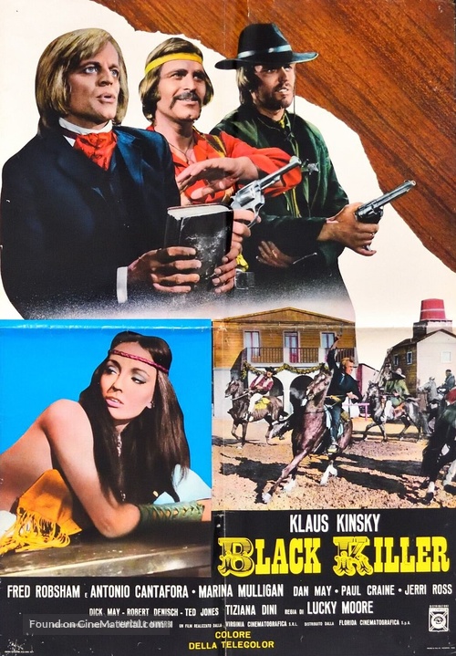 Black Killer - Italian Movie Poster