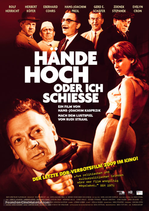 H&auml;nde hoch oder ich schie&szlig;e - German Movie Poster