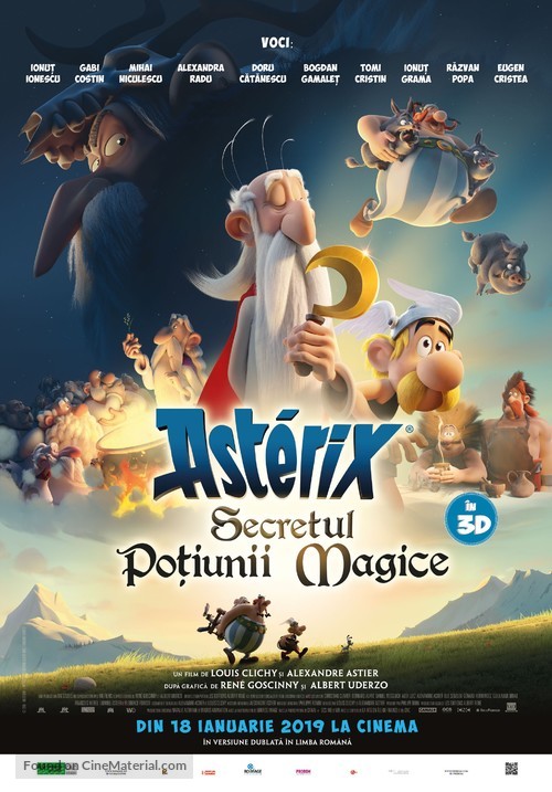 Ast&eacute;rix: Le secret de la potion magique - Romanian Movie Poster