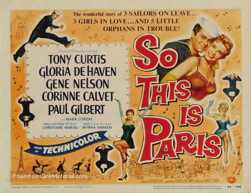 So This Is Paris - Movie Poster