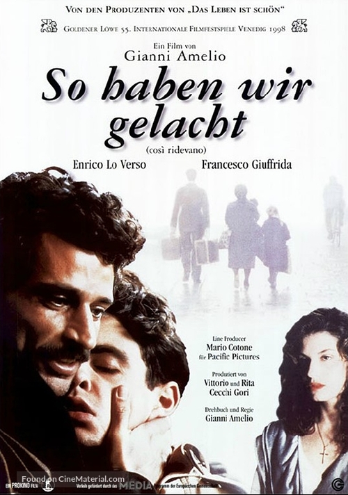 Cos&igrave; ridevano - German Movie Poster