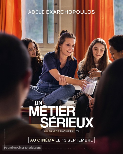 Un m&eacute;tier s&eacute;rieux - French Movie Poster