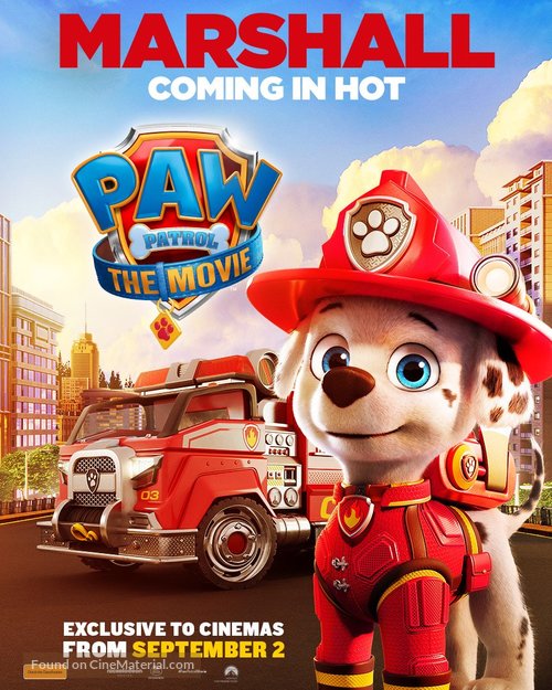 Paw Patrol: The Movie - Australian Movie Poster