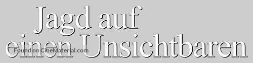 Memoirs of an Invisible Man - German Logo