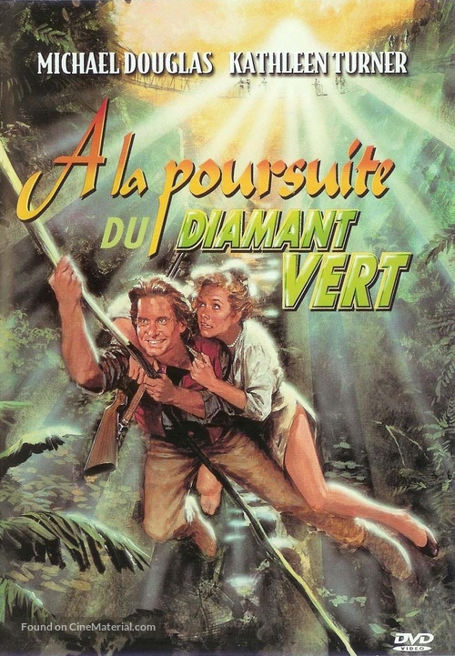 Romancing the Stone - French Movie Cover