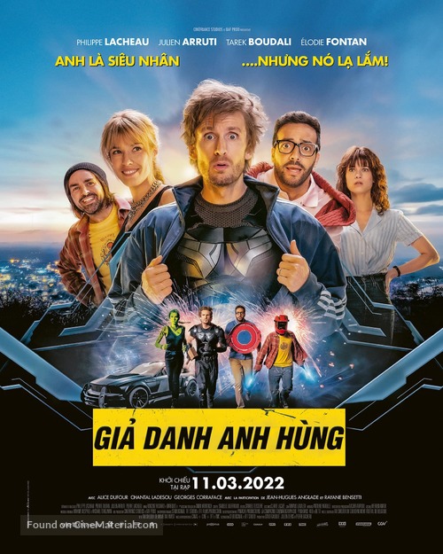 Super-h&eacute;ros malgr&eacute; lui - Vietnamese Movie Poster