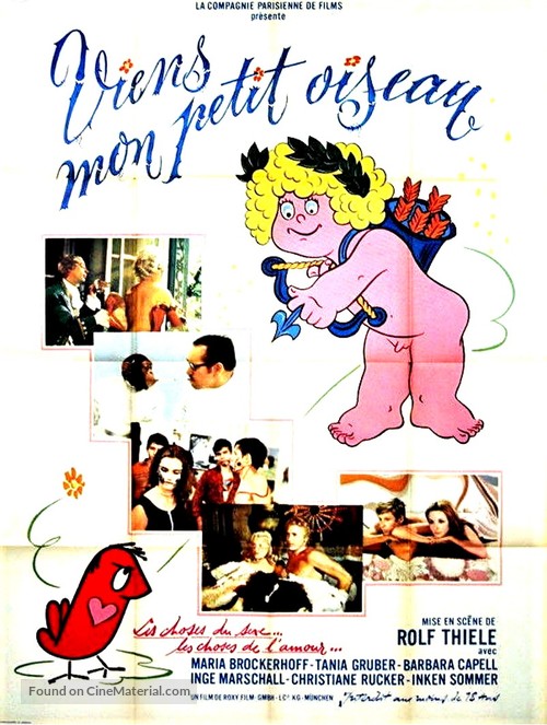 Komm nur, mein liebstes V&ouml;gelein - French Movie Poster