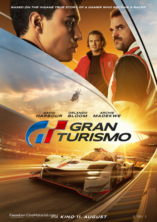 Gran Turismo - Norwegian Movie Poster