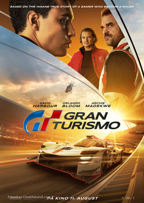 Gran Turismo - Norwegian Movie Poster