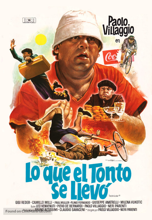 Fantozzi contro tutti - Spanish Movie Poster