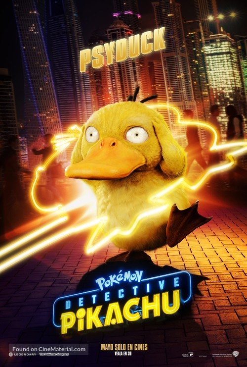 Pok&eacute;mon: Detective Pikachu - Argentinian Movie Poster