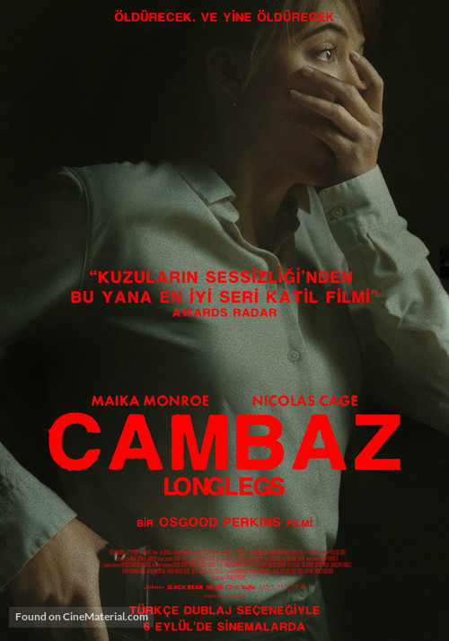 Longlegs - Turkish Movie Poster