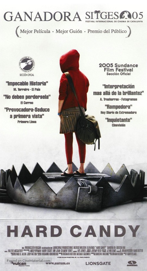 Hard Candy - Spanish Movie Poster