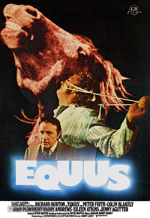 Equus - Spanish Movie Poster