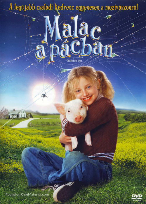 Charlotte&#039;s Web - Hungarian DVD movie cover