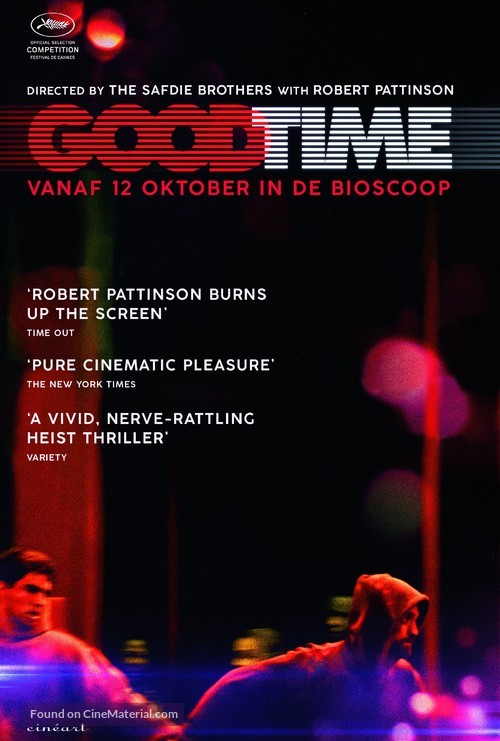 Good Time - Dutch Movie Poster