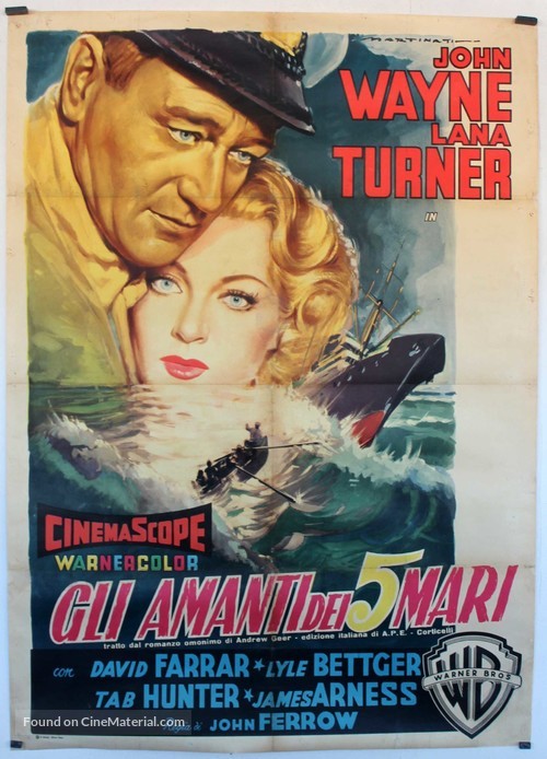 The Sea Chase - Italian Movie Poster