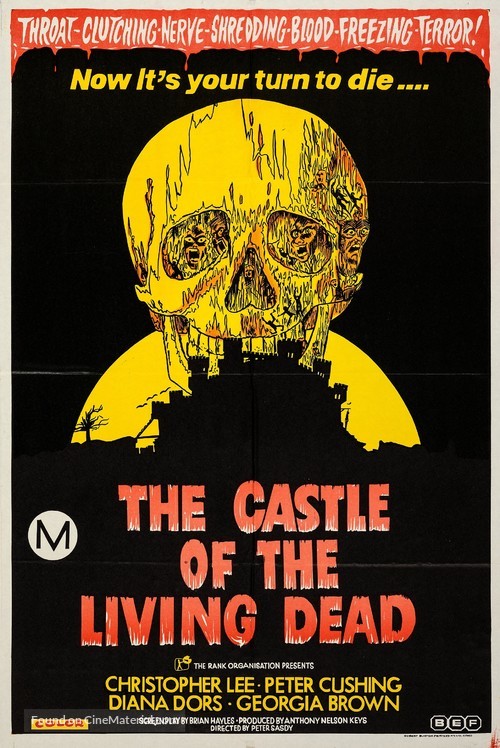 Il castello dei morti vivi - Australian Movie Poster