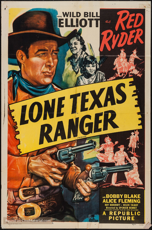 Lone Texas Ranger - Movie Poster