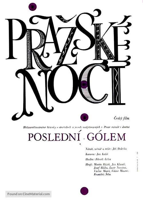 Prazske noci - Czech Movie Poster