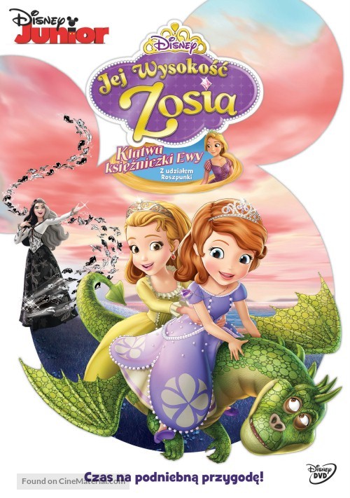 &quot;Sofia the First&quot; - Polish DVD movie cover