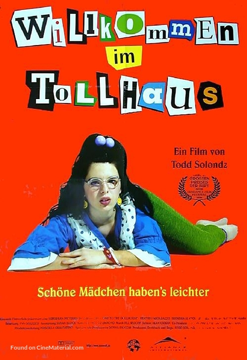 Welcome to the Dollhouse - German Movie Poster