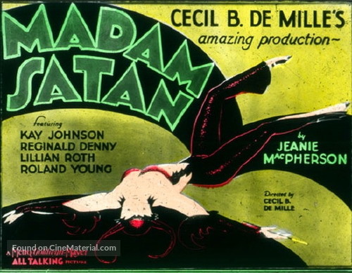 Madam Satan - poster