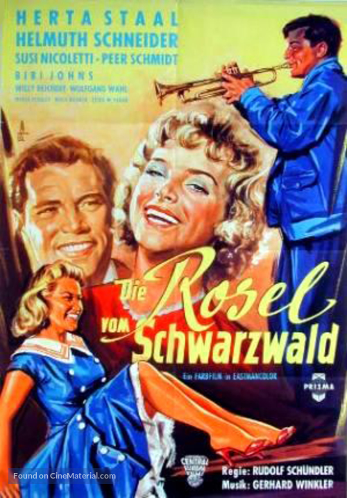 Die Rosel vom Schwarzwald - German Movie Poster