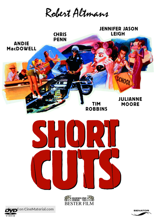 Short Cuts - German DVD movie cover