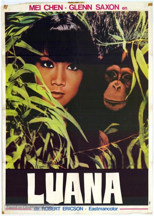 Luana la figlia delle foresta vergine - Spanish Movie Poster
