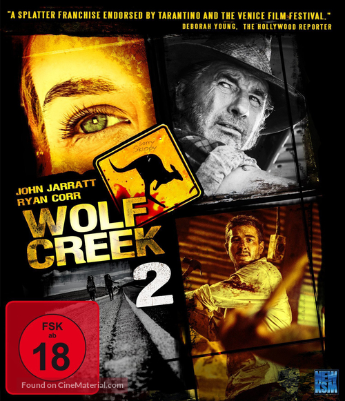 Wolf Creek 2 - German Movie Cover