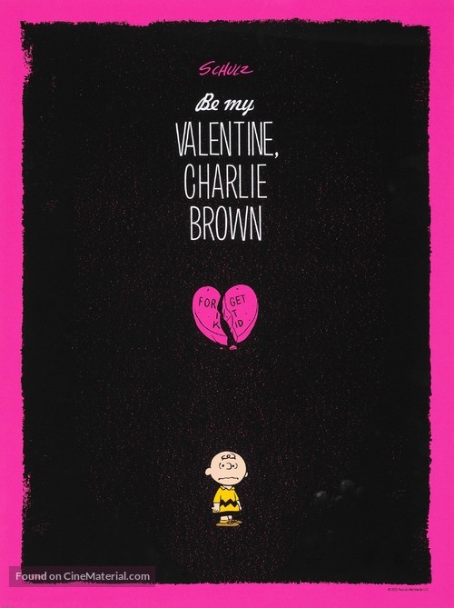Be My Valentine, Charlie Brown - poster