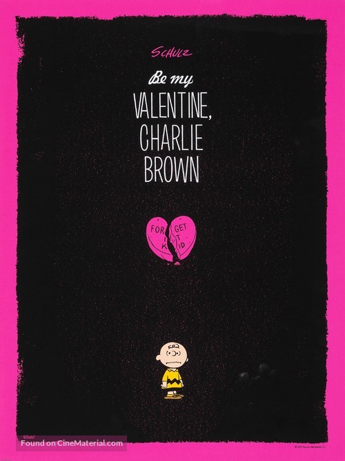 Be My Valentine, Charlie Brown - poster