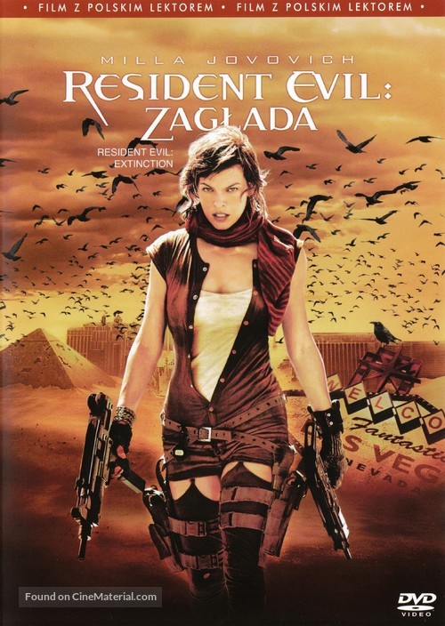 Resident Evil: Extinction - Polish Movie Cover