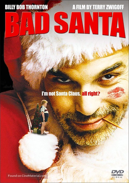 Bad Santa 2003 Dvd Movie Cover