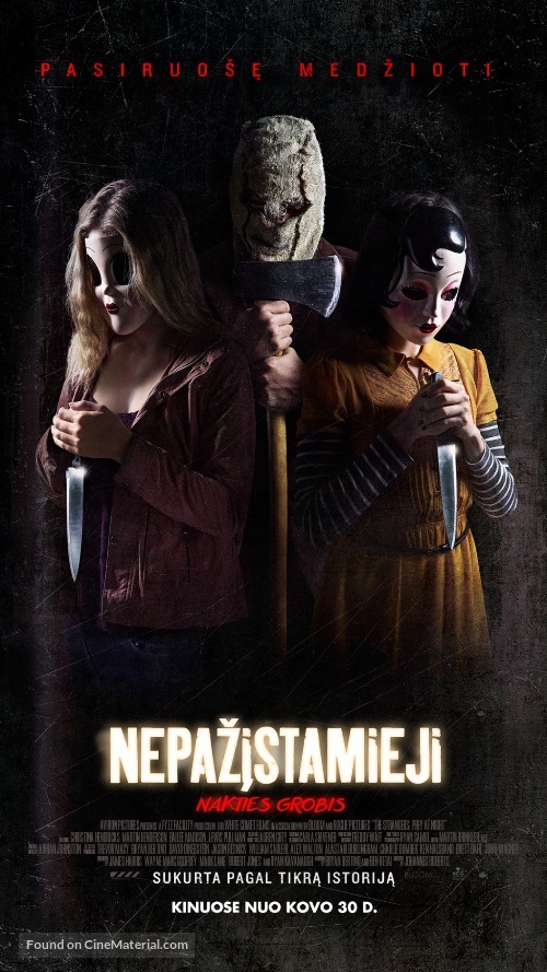 The Strangers: Prey at Night - Lithuanian Movie Poster