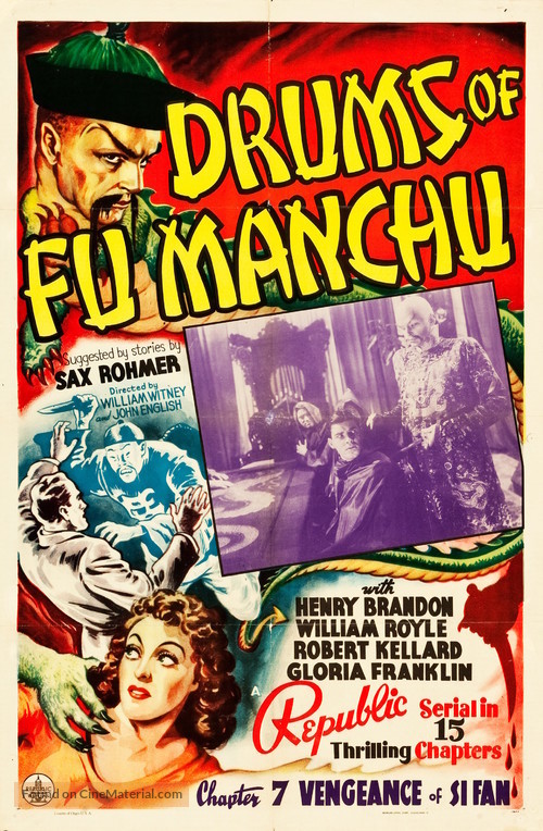 Drums of Fu Manchu - Movie Poster