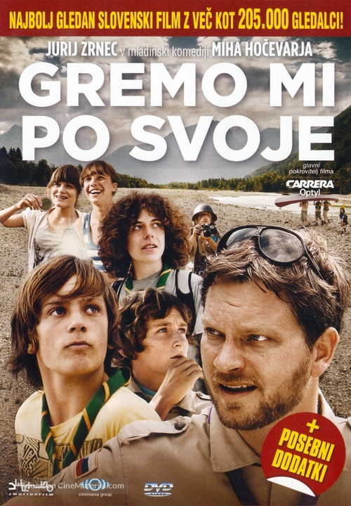 Gremo mi po svoje - Slovenian DVD movie cover