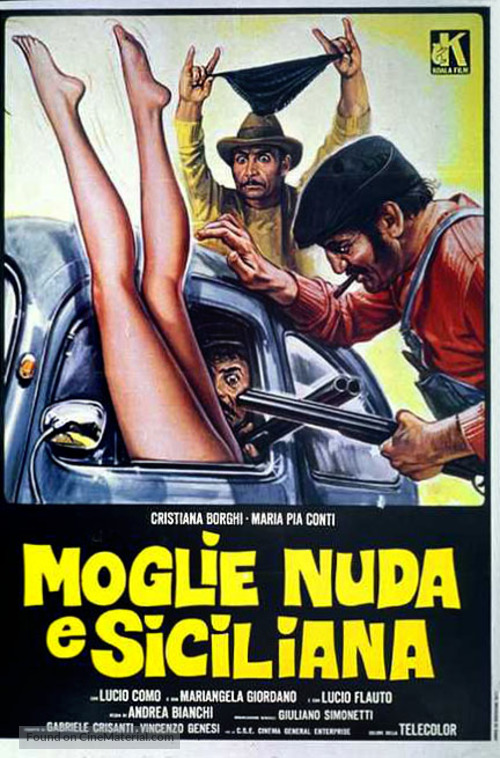 Moglie nuda e siciliana - Italian Movie Poster