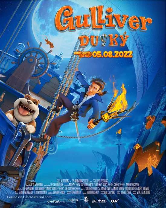 Gulliver Returns - Vietnamese Movie Poster