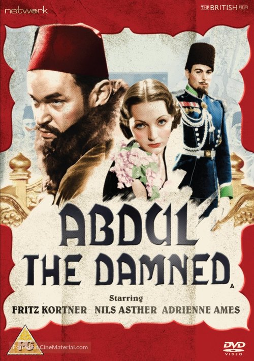 Abdul the Damned - British DVD movie cover