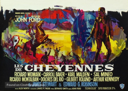 Cheyenne Autumn - Belgian Movie Poster