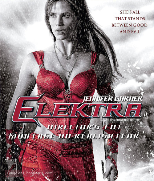 Elektra - Canadian Blu-Ray movie cover